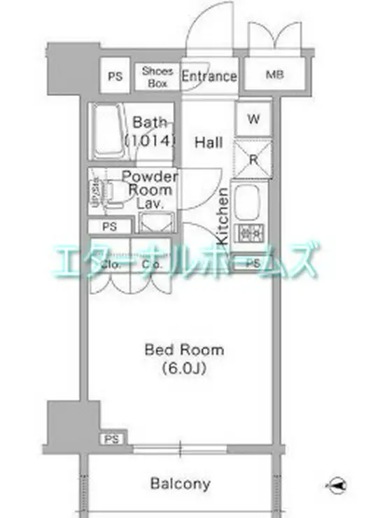 コンフォリア文京春日 11階階 間取り