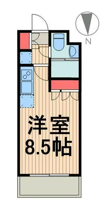レジディア錦糸町 9階階 間取り