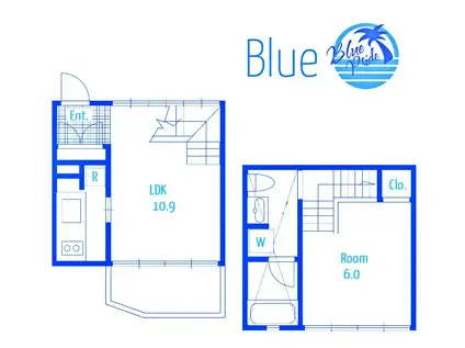 グランドソレーユ(1LDK/1階)の間取り写真
