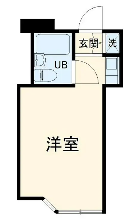 川村第4マンション 2階階 間取り