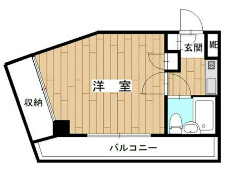 板橋昭和ビル徳丸 2階階 間取り