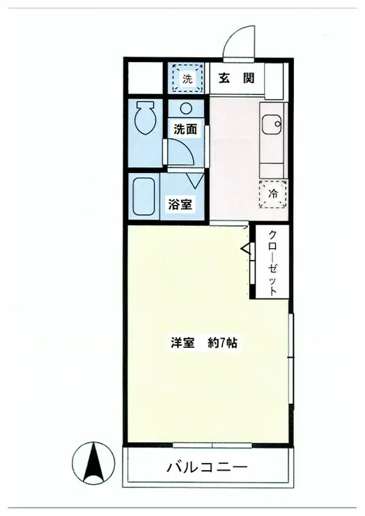 ヴァンヴェール 2階階 間取り