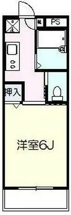 マンションアベニュー 3階階 間取り