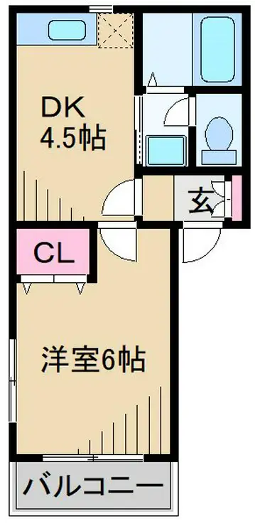 ハイツみゆき 1階階 間取り