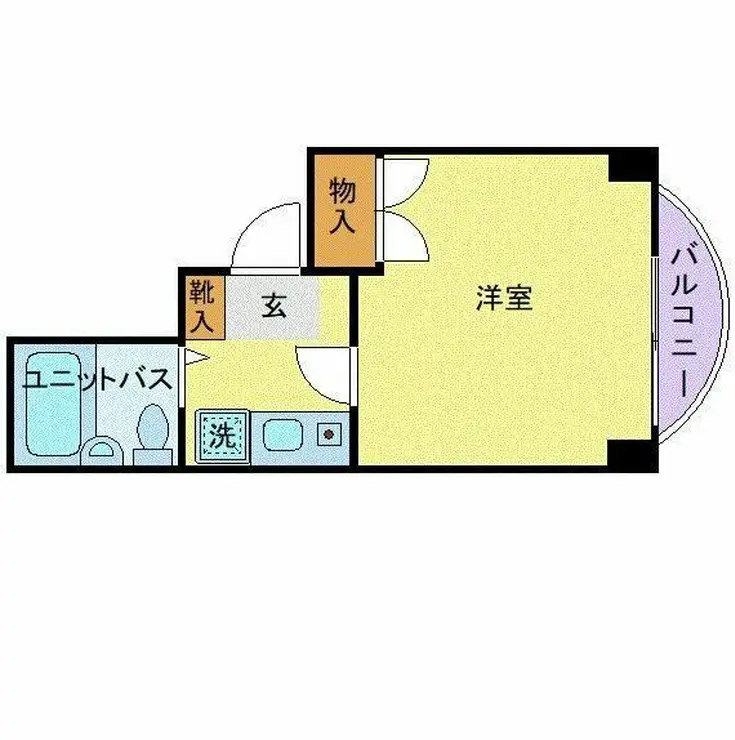 フレグランス蘇我 1階階 間取り