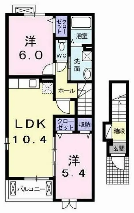 グランヴァンセレッソ王子レジデンシア 2階階 間取り