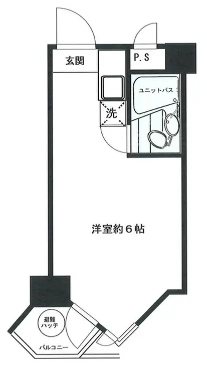 東京ベイビュウ 8階階 間取り