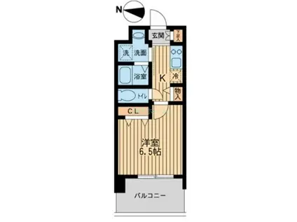 レジディア船橋II(1K/3階)の間取り写真