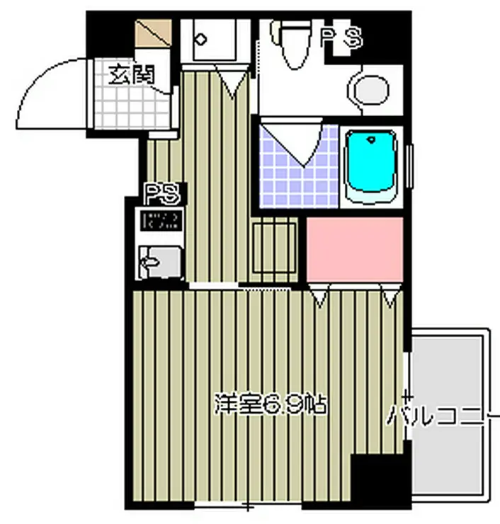 クリオ戸越銀座弐番館 13階階 間取り