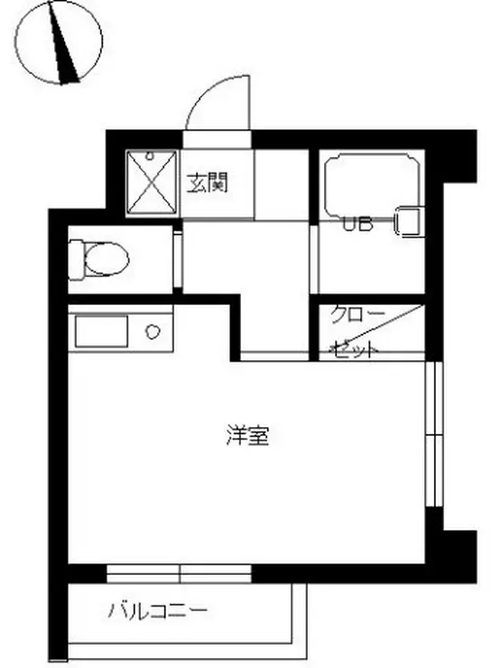 スカイコート目白 4階階 間取り