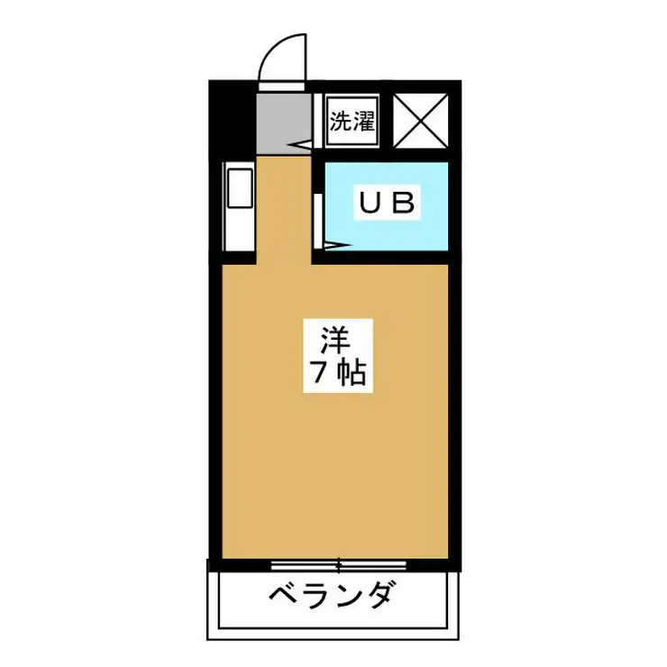 ハーミット西村 3階階 間取り