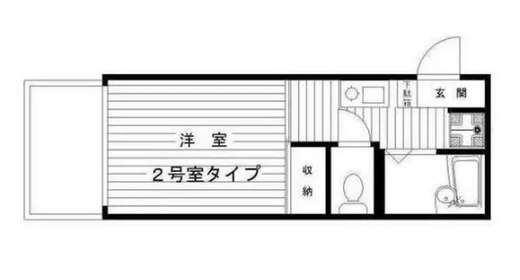 エスペランサ恵比寿 5階階 間取り