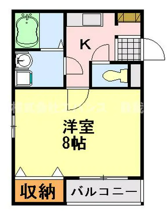 アネックスガーデン蘇我南 1階階 間取り