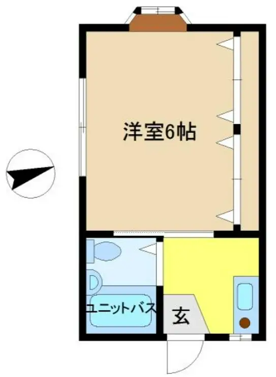 メゾンカナハラ 1階階 間取り