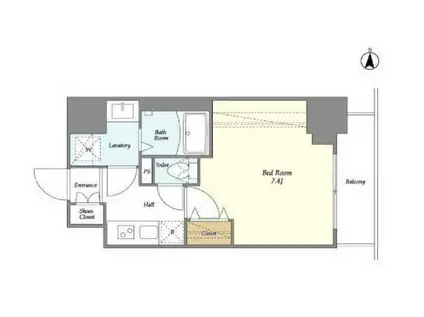 TSレジデンス北上野(1K/6階)の間取り写真