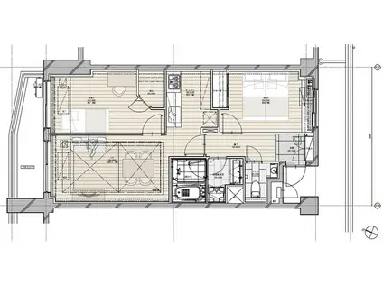 NK青山ホームズ(2LDK/4階)の間取り写真