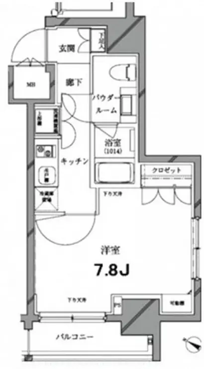 セジョリ目黒 9階階 間取り