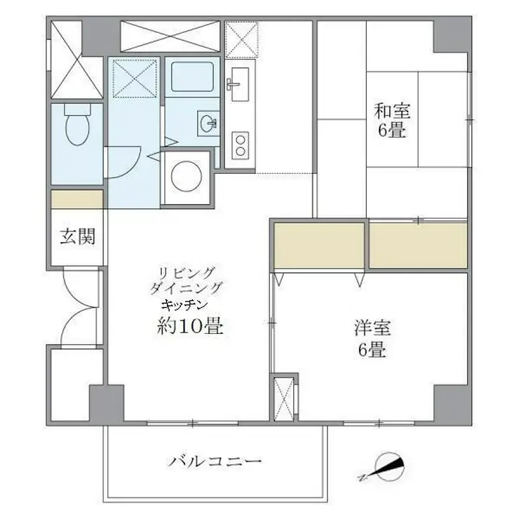 グランドメゾン田町 12階階 間取り