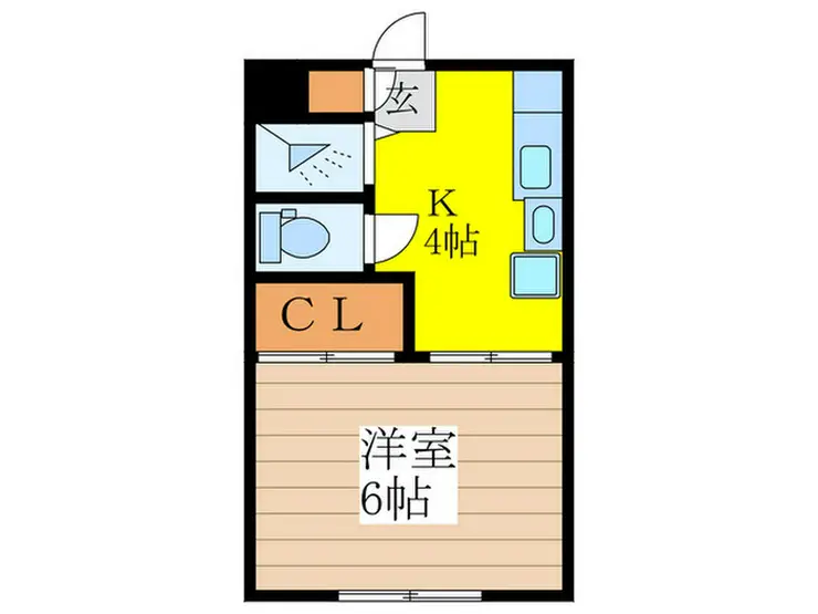 シャトル塚 3階階 間取り