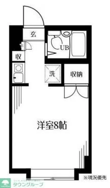 ラカセッタ 3階階 間取り