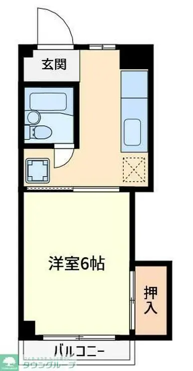 メゾングリーンライフ 1階階 間取り