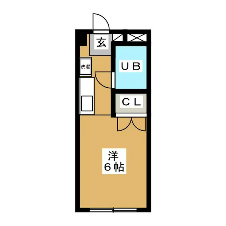 ガーデンハイツ 1階階 間取り
