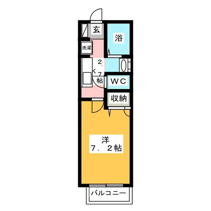 ベアーレ 1階階 間取り