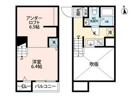 マルスヴァンサンクKUMAMOTO(1SK/1階)の間取り写真