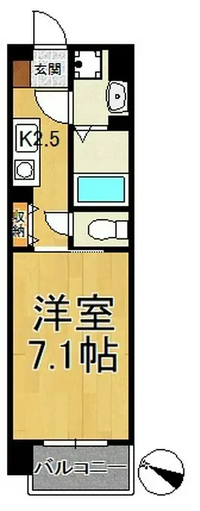 スクエアーズ鎌倉 2階階 間取り