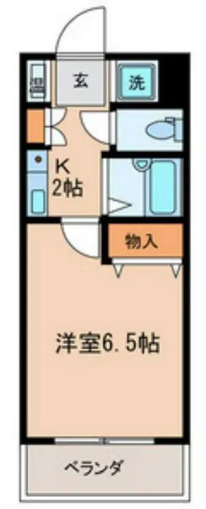 セントラルパークハイツ 1階階 間取り