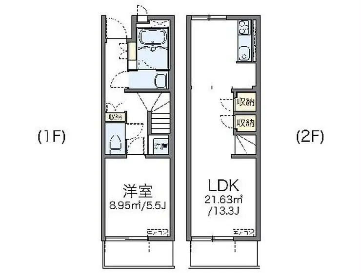 レオネクストREN 1階階 間取り