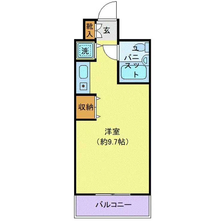 メイツ伊勢佐木長者町 4階階 間取り