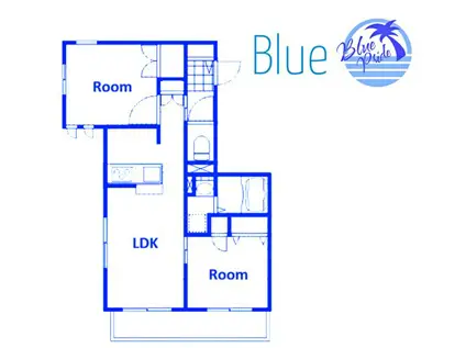 FUDO XIII(2LDK/3階)の間取り写真