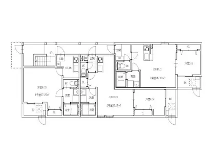 CORRETTO NOB博多駅南(1LDK/2階)の間取り写真