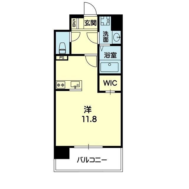 HAPPY MANSION 世安(ワンルーム/3階)の間取り写真