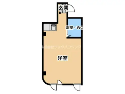 JPアパートメント守口IV(ワンルーム/2階)の間取り写真