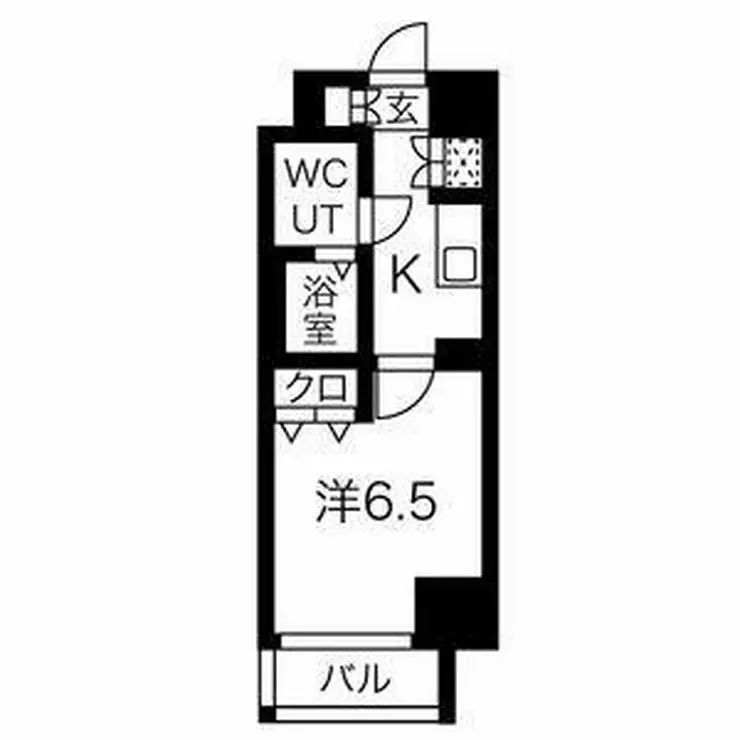 スパシエ横浜大通り公園 6階階 間取り