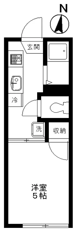 パークケンコー 1階階 間取り