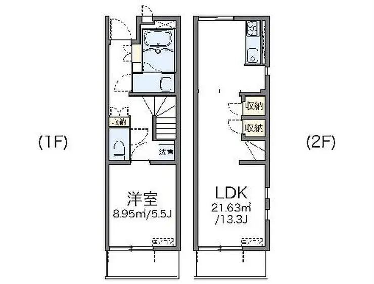 レオネクストREN 1階階 間取り