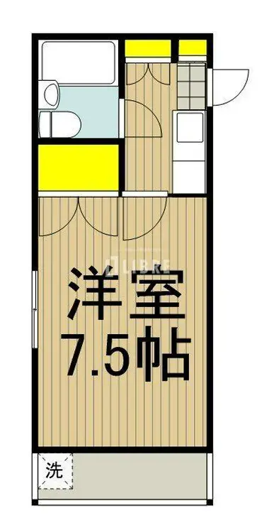 レオパード立川 2階階 間取り