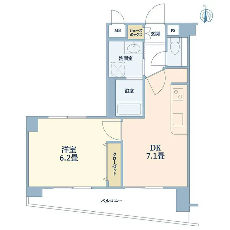 サンテミリオン目白台 5階階 間取り