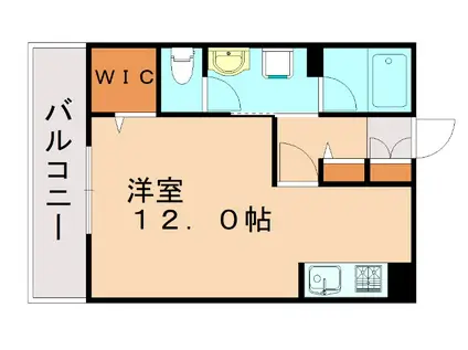 シャーメゾン吉塚211(ワンルーム/3階)の間取り写真