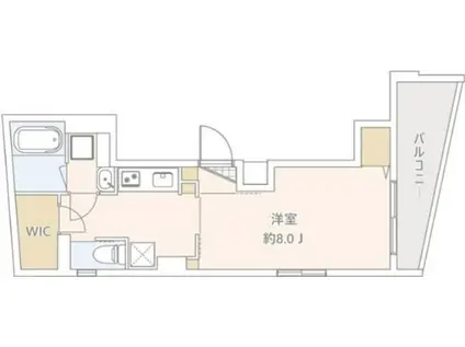 GRANDUO高円寺V(1K/3階)の間取り写真