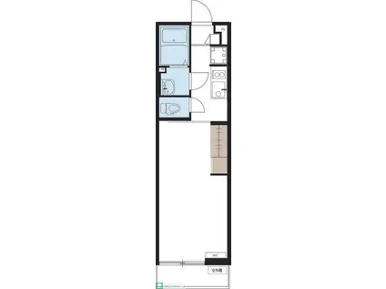 EBONY HOUSE 大宮(1K/2階)の間取り写真