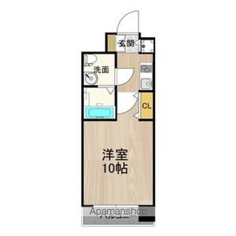 PHOENIX難波イースト(1K/9階)の間取り写真