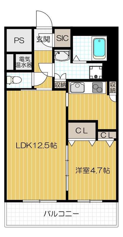 LOYAL F MAISON(1LDK/3階)の間取り写真