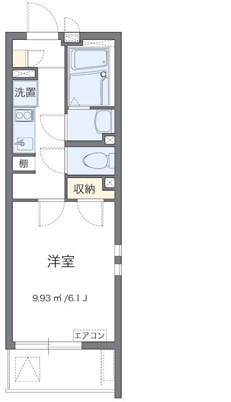 RETREAT36(1K/1階)の間取り写真