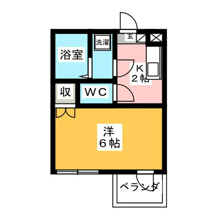 メイビル・厚木 3階階 間取り