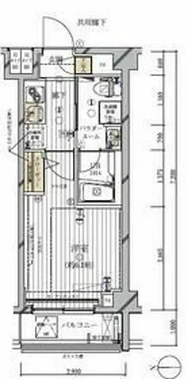 メインステージ多摩川III 4階階 間取り
