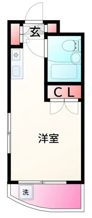 アートイン八王子 1階階 間取り